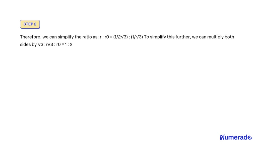 VIDEO solution: If r and r0 are the inradius and exradius respectively ...