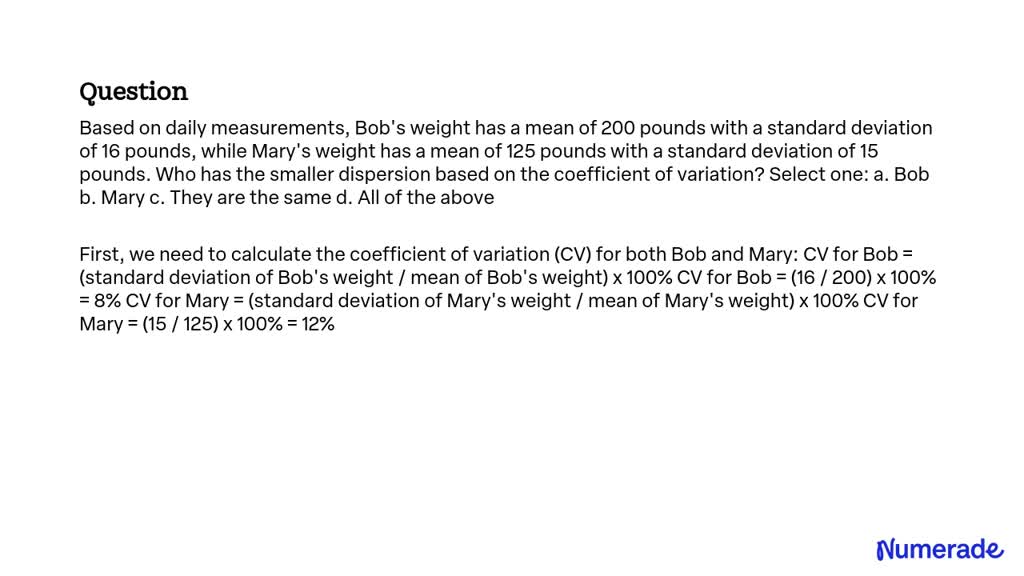 solved-based-on-daily-measurements-bob-s-weight-has-a-mean-of-200