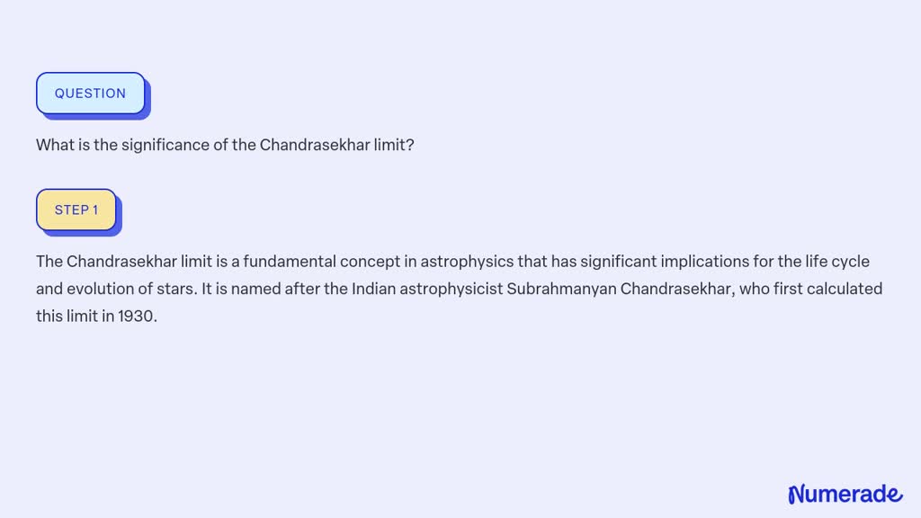 solved-what-is-the-significance-of-the-chandrasekhar-limit